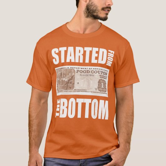 T-shirt Début avec le cadeau de vêtements du programme de (Devant)
