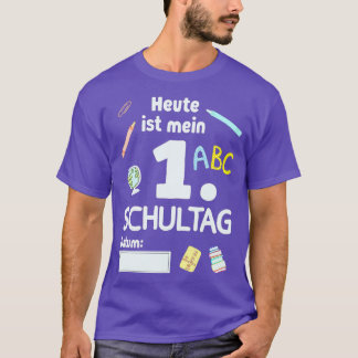 T-shirt Début de l'inscription scolaire de l'enfant 66
