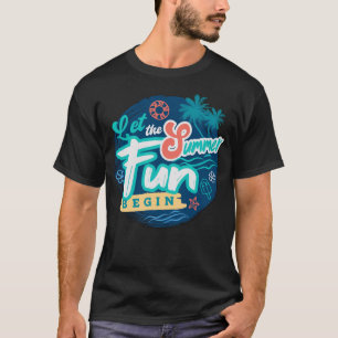 T-shirt Début des loisirs d'été