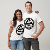 T-shirt Décalque d'appui vertical (Unisexe)