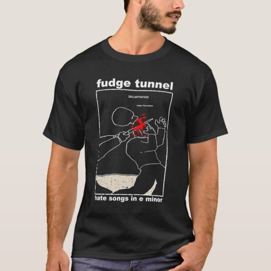 T-shirt Décapitation du tunnel Fudge Classic Old School UK (Devant)