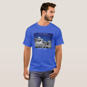 T-shirt d'écart-type de Mt Rushmore (Devant entier)