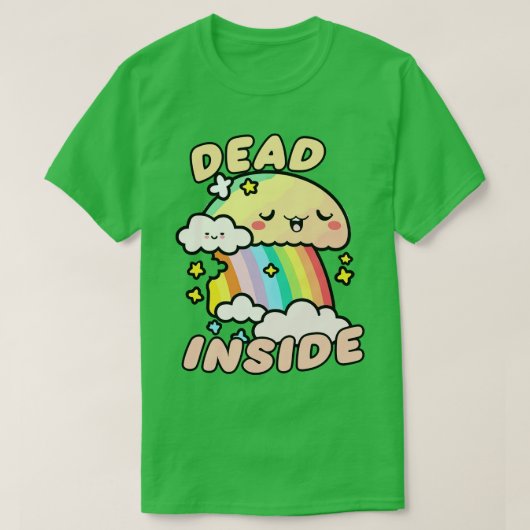 T-shirt Décédé dans 1 (Design devant)