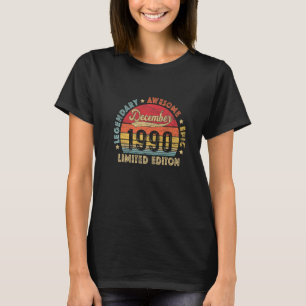 T-shirt Décembre 1990 32e anniversaire Légendaire Épopée i