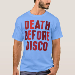 T-shirt Décès avant disco