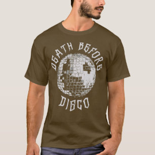T-shirt Décès avant disco