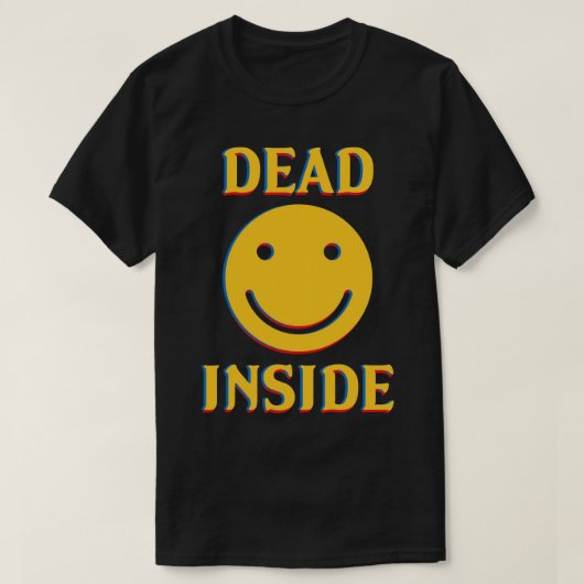 T-shirt Décès Dans Le Style Glitch (Design devant)