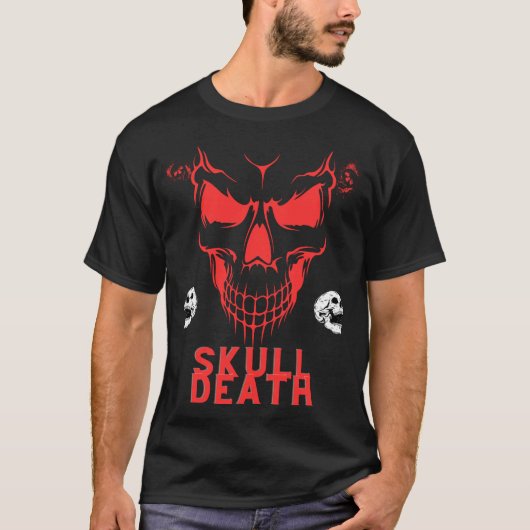 T-shirt Décès du crâne (Devant)