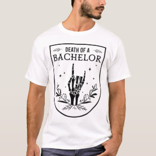 T-shirt Décès D'Un Bachelor Groom Crew Gothic Bachelor Par