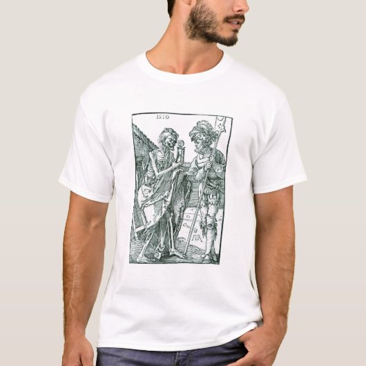 T-shirt Décès et Landsknecht - Albrecht Durer - c1510 (Devant)