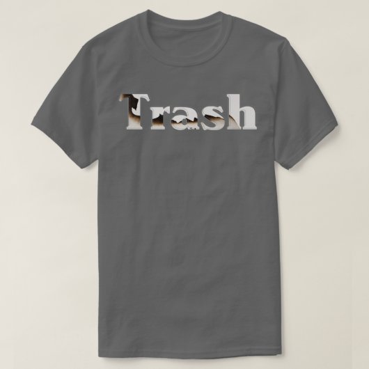 T-shirt Déchets (Design devant)