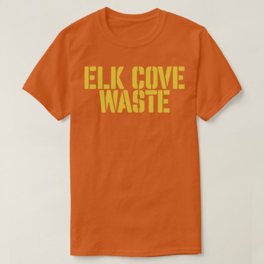 T-shirt Déchets de Elk Cove (Design devant)