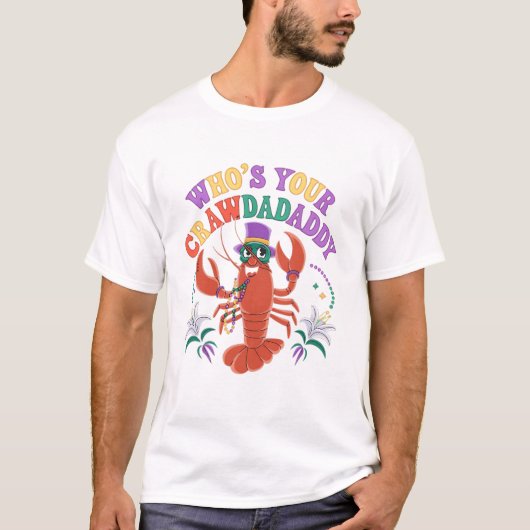 T-shirt Déchets De Jester De Poisson-Crawdaddy (Devant)