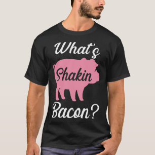 T-shirt Déchets d'empreintes secouant le lard