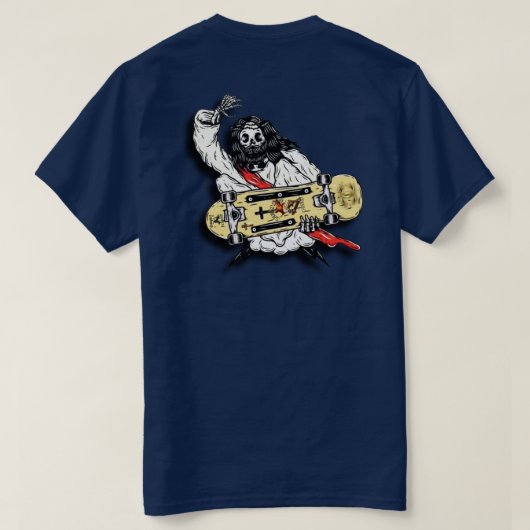 T-shirt "Déchiquetage pour CHRIST" (Design dos)