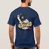T-shirt "Déchiquetage pour CHRIST" (Dos)