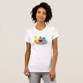 T-shirt Deck Hall Sesame Street (Devant entier)