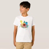 T-shirt Deck Hall Sesame Street (Devant entier)