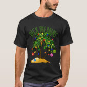 T-shirt Deck Les Palms Tropical Hawaii Christmas Palm Tree (Devant)
