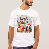 T-shirt Deck The Paws (Devant)