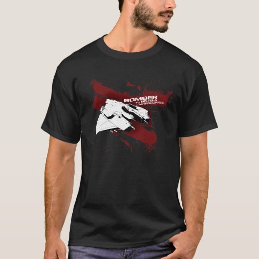 T-shirt d'éclaboussure de bombardier (Devant)