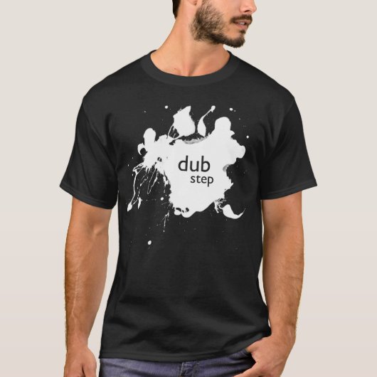 T-shirt d'éclaboussure de Dubstep (Devant)
