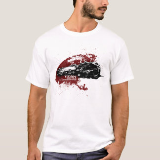T-shirt d'éclaboussure de titan