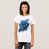 T-shirt Déclaration Argent ART VESTIMENTAIRE Water Flow (Devant entier)