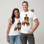 T-shirt Déclaration Argent WHISKY Art Porter (Unisexe)