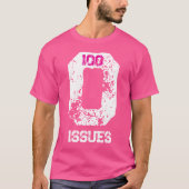 T-shirt déclaration de 1000 problèmes (Devant)