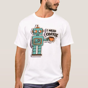 T-shirt Déclaration de café