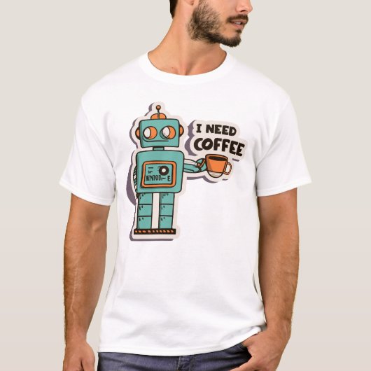 T-shirt Déclaration de café (Devant)