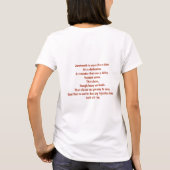 T-shirt Déclaration de liberté Juneteenth double face (Dos)