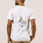 T-shirt Déclaration de propriété de chat médiéval (Dos)