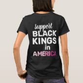 T-shirt Déclaration de protestation féministe Black Kings (Dos)