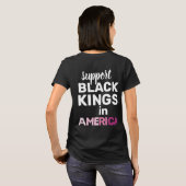 T-shirt Déclaration de protestation féministe Black Kings (Dos entier)
