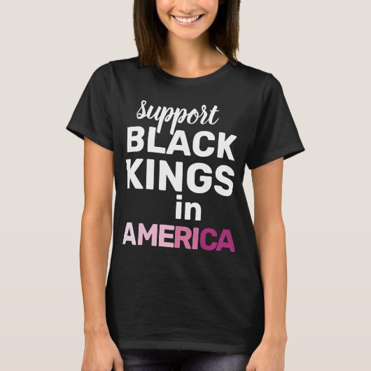 T-shirt Déclaration de protestation féministe Black Kings (Devant)