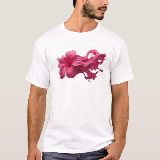 T-shirt Déclaration de style de FLEUR ABSTRAITE Chic (Devant)
