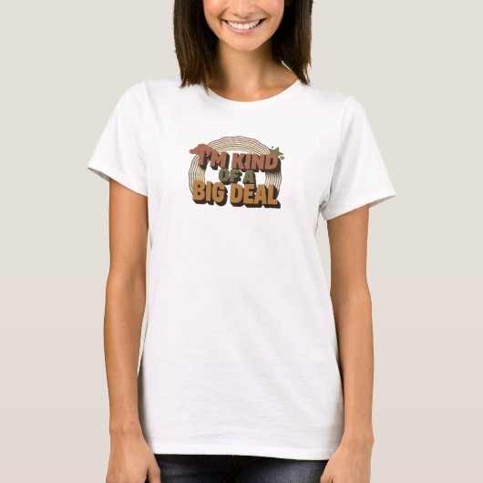 T-shirt Déclaration de style fantaisiste UN SACRÉ TRUC (Devant)