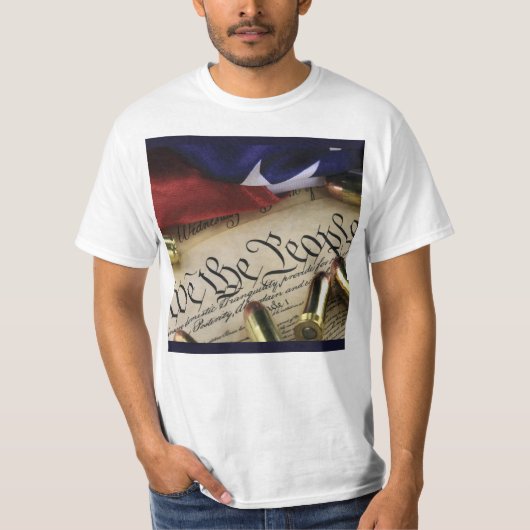 T-shirt Déclaration d'indépendance (Devant)