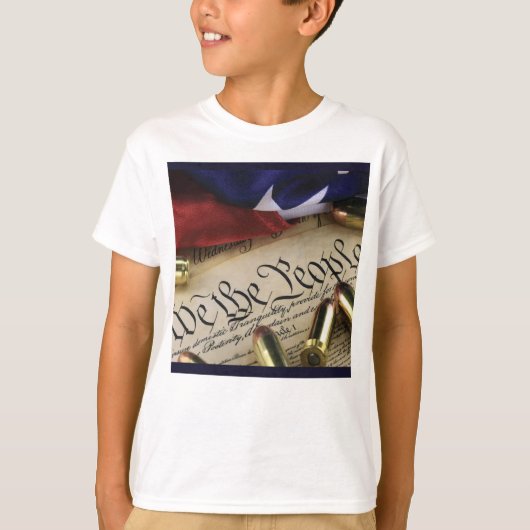 T-shirt Déclaration d'indépendance (Devant)