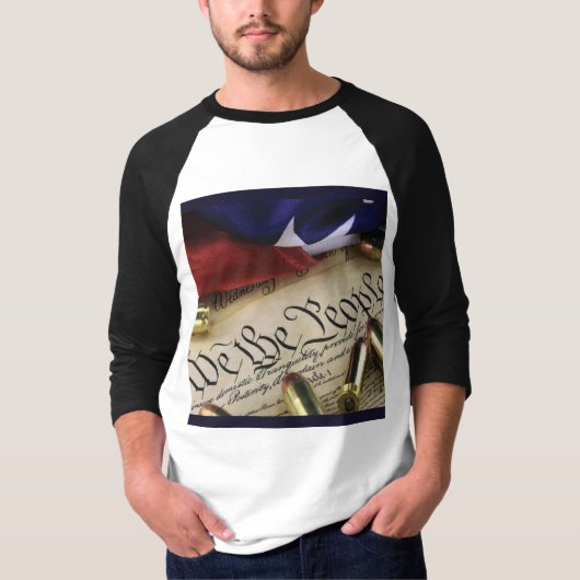 T-shirt Déclaration d'indépendance (Devant)