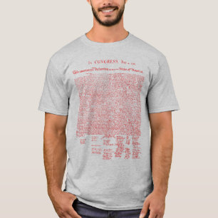 T-shirt Déclaration d'indépendance, 1776
