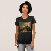 T-shirt Déclaration d'indépendance & Citation de Ben Frank (Devant entier)