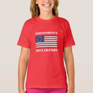 T-shirt DÉCLARATION D'INDÉPENDANCE Novel Fashion pour enfa