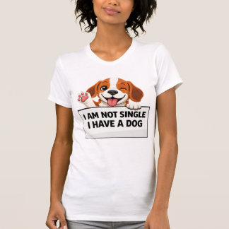 T-shirt Déclaration drôle d'amoureux de chien