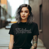 T-shirt Déclaration nocturne