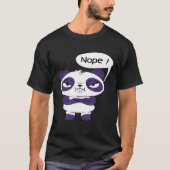 T-shirt Déclaration Panda I Nul Fun I Non Non Non (Devant)