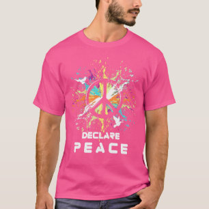 T-shirt Déclarer la paix