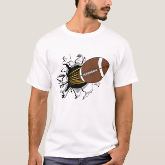 T-shirt d'éclateuse du football